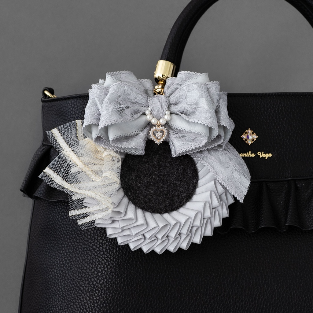 《SOLD》Cocktail Party / シルバーウィング / ロゼット