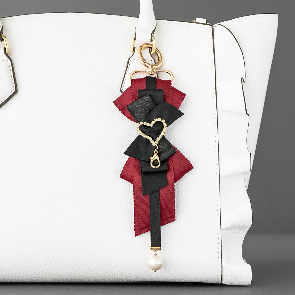 Deepen Ties / チェリーレッド / バッグチャーム