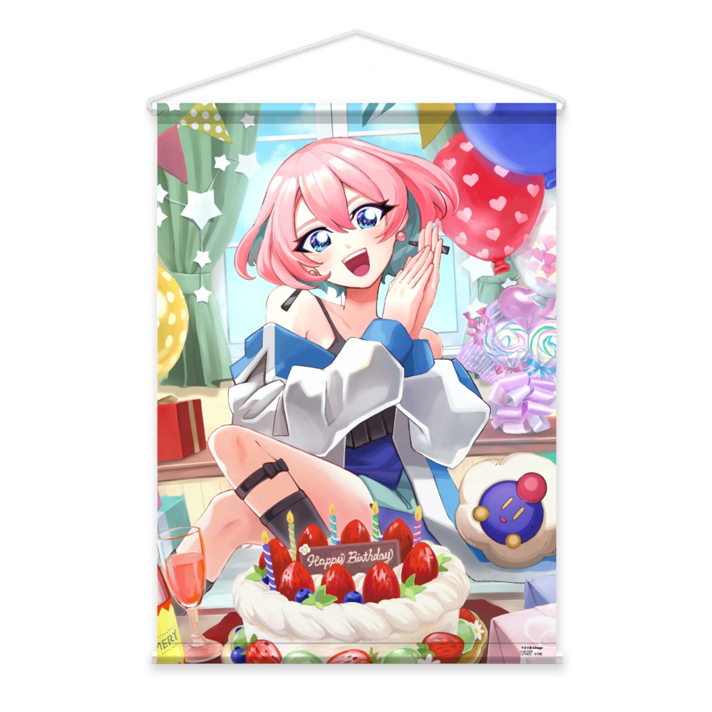 生誕記念タペストリー