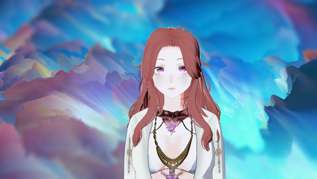 Lady with Uniform VRM + VRoid