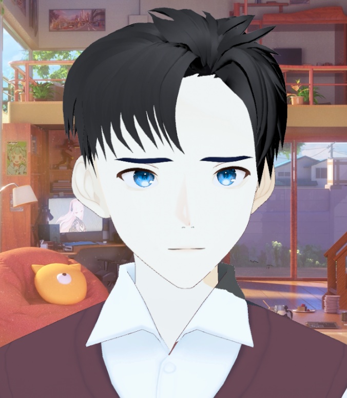 Anime Student VRoid (Free Template)