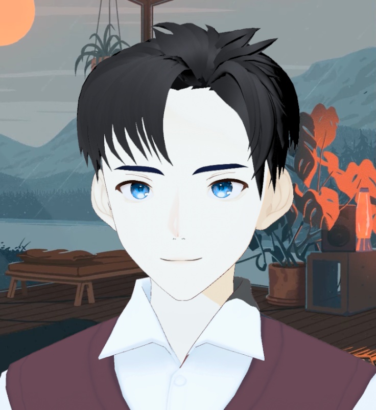 Anime Student VRoid (Free Template)