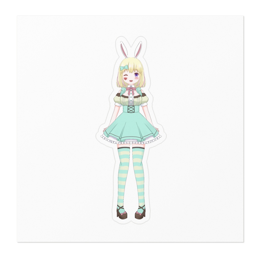 ステッカー【もーふ】