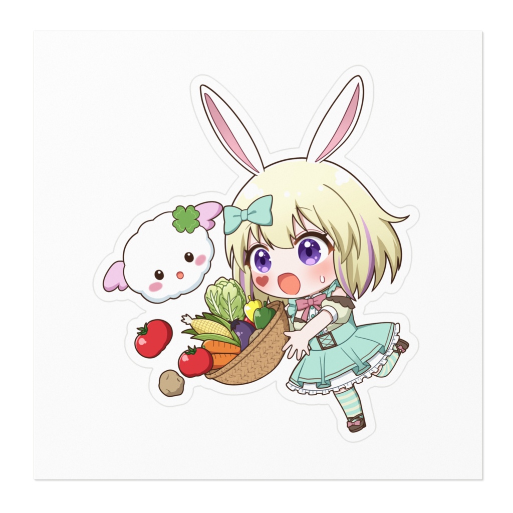 ステッカー【ぽぷり・もーふSD】