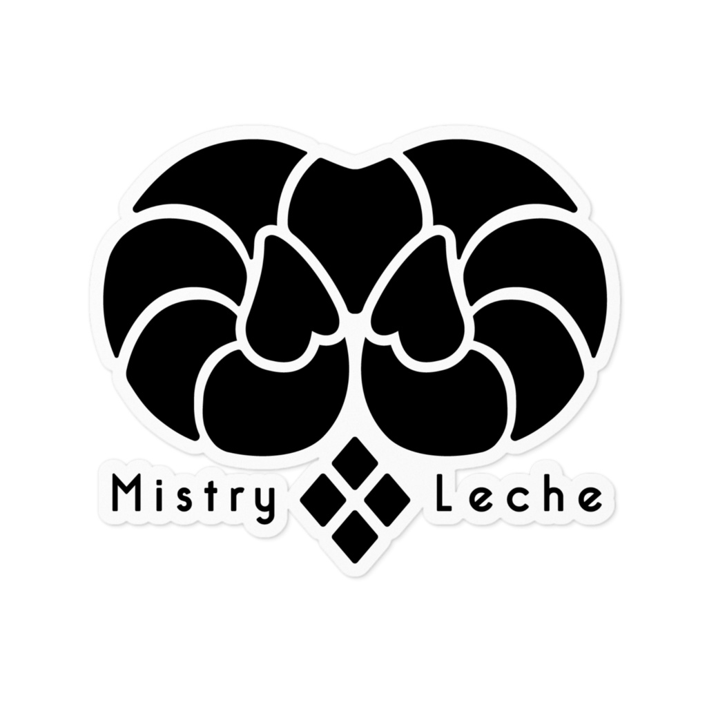 LecheLogoステッカー