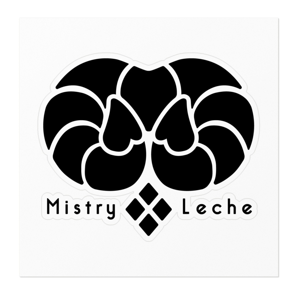 LecheLogoステッカー