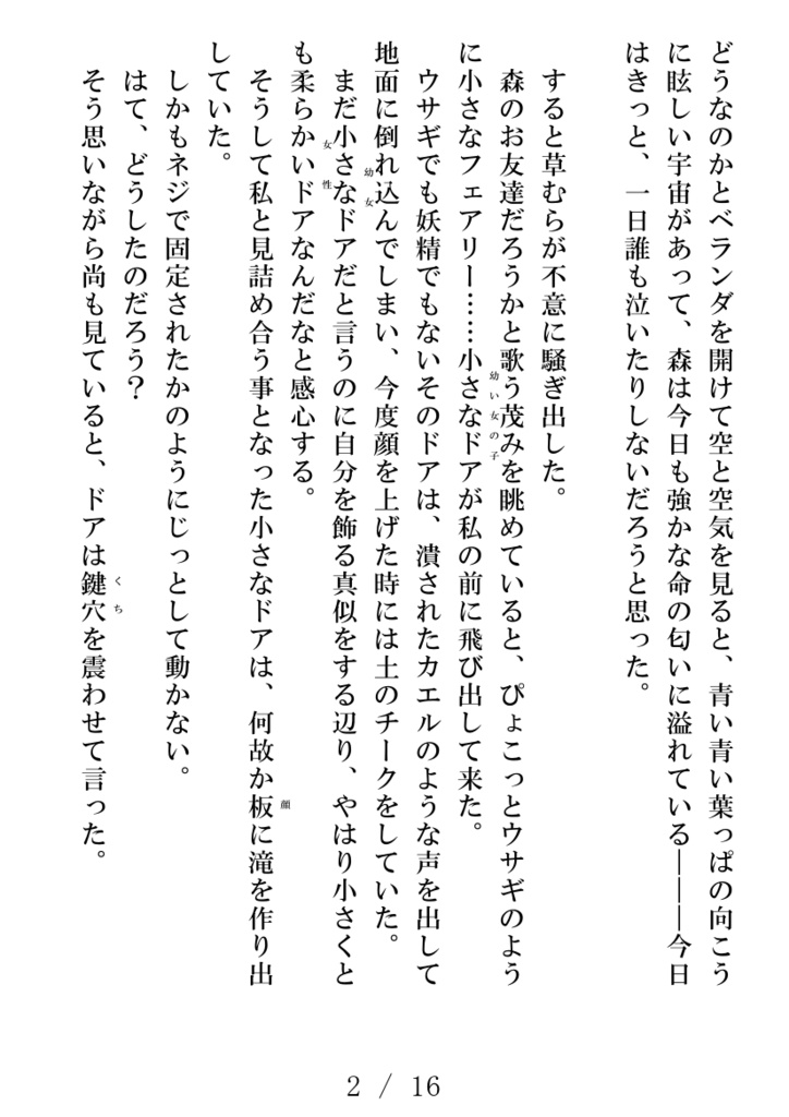 ドアニストの家