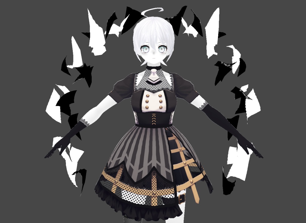 ◑Shape Twin Tail◐