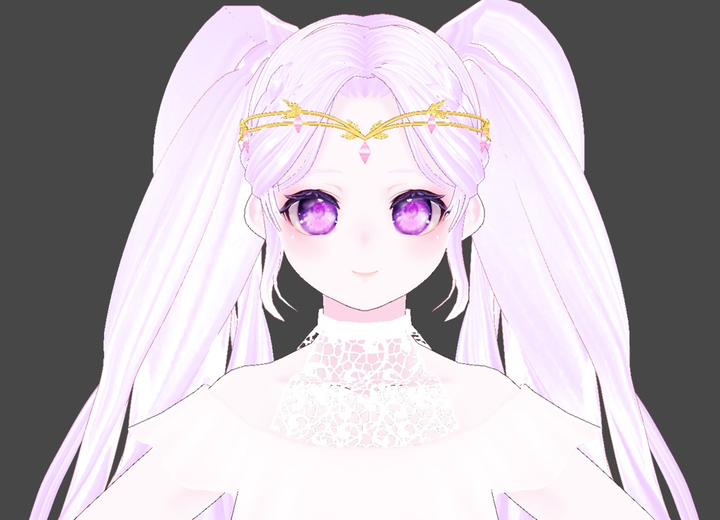 front of the goddess