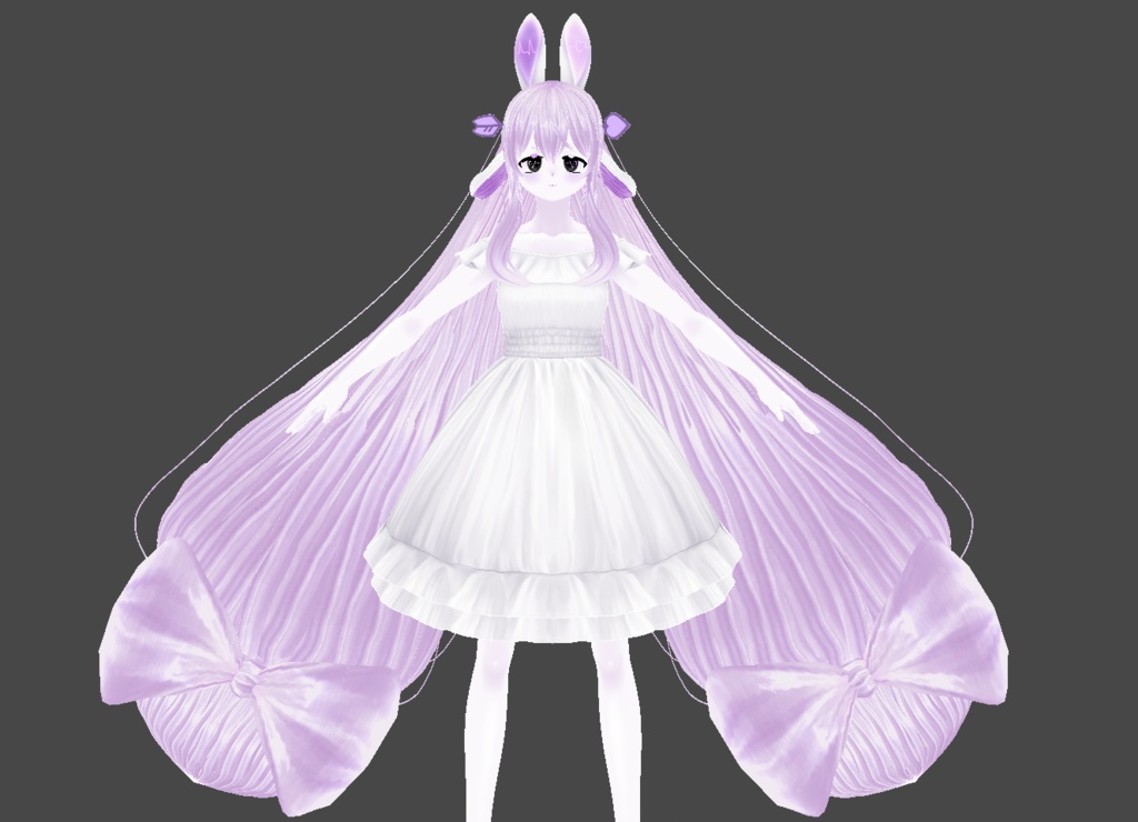 giant ribbon head