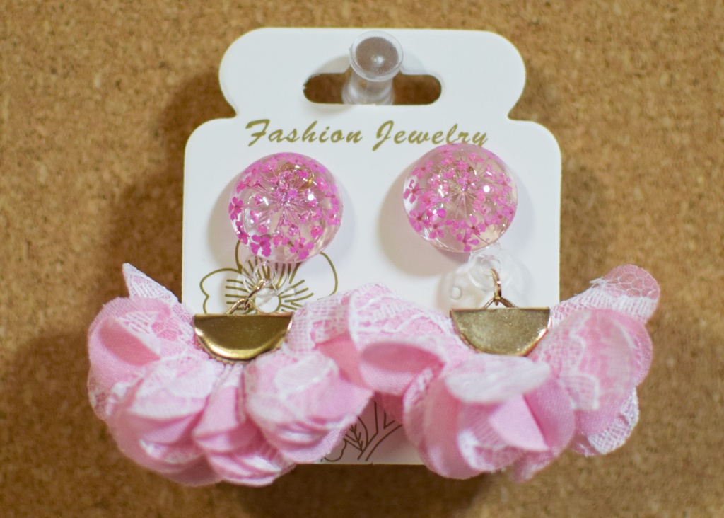 フラワーピアス・イヤリング