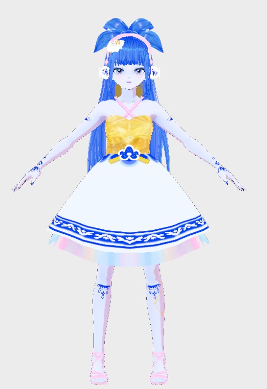 Suki Goldpetal Model