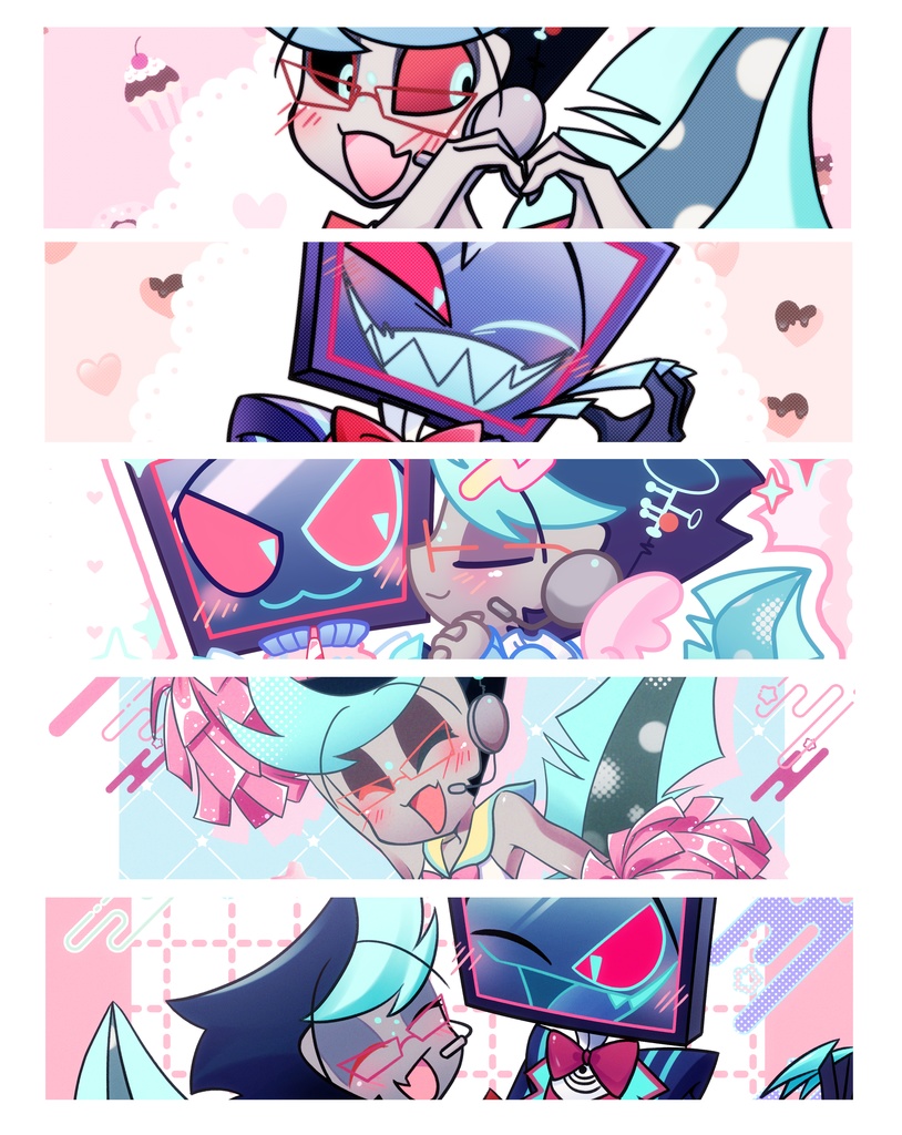 StaticEel(アシスタント×Vox)フルカラーイラスト集&アクキーセット