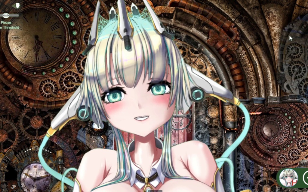 FaceRig対応Live2Dモデル サイバー スチームパンク 改変可能データ