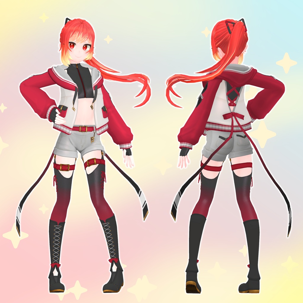 オリジナル3Dモデル「アールツー(R2)」