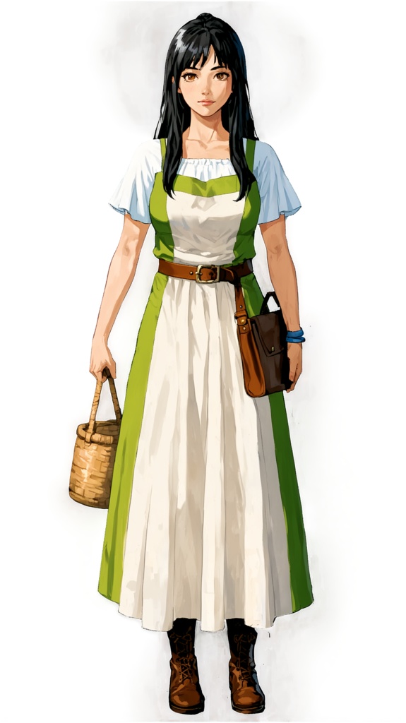 【立ち絵素材集】RPGに使える!初心者向けキャラ立ち絵52枚セット