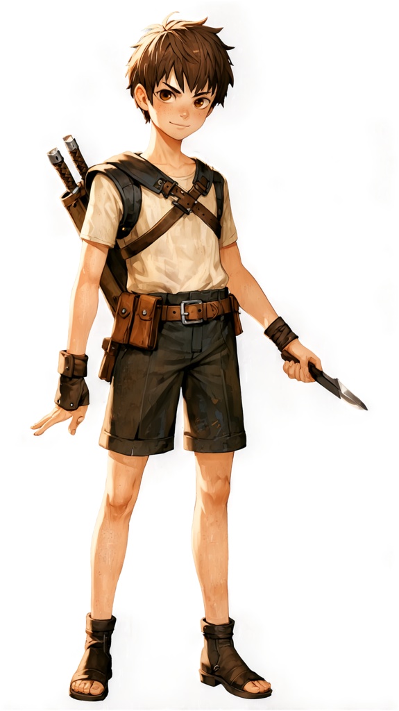 【立ち絵素材集】RPGに使える!初心者向けキャラ立ち絵52枚セット