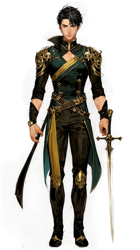 【立ち絵素材集】RPGに使える!初心者向けキャラ立ち絵52枚セット