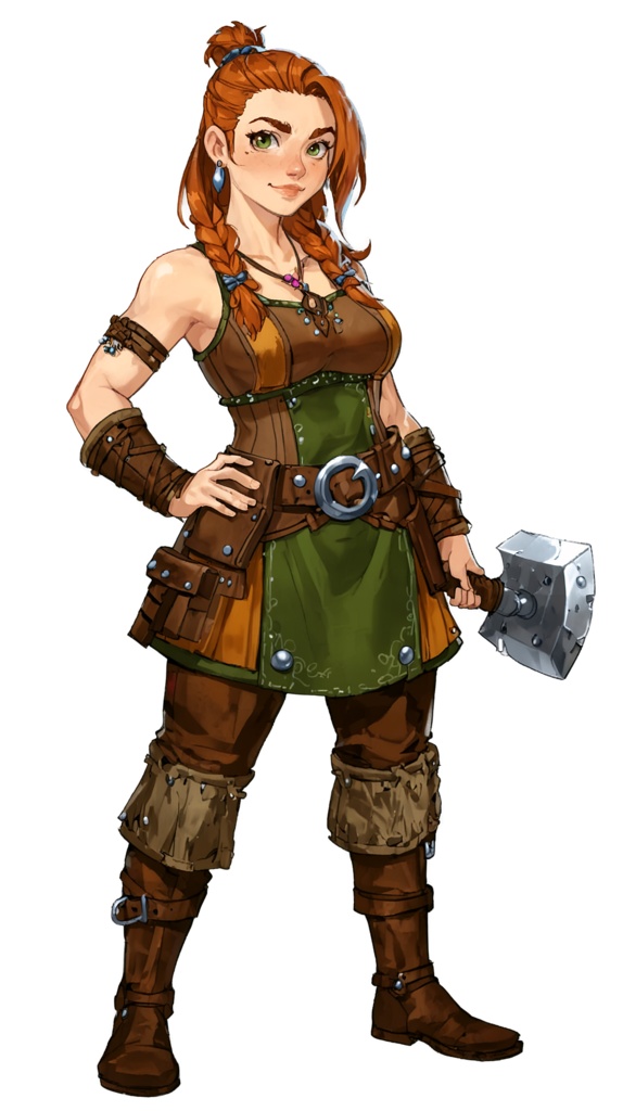 【立ち絵素材集】RPGに使える!初心者向けキャラ立ち絵52枚セット