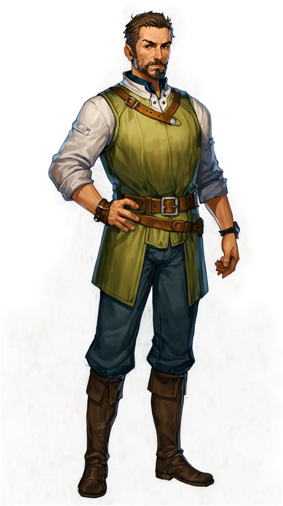 【立ち絵素材集】RPGに使える!初心者向けキャラ立ち絵52枚セット