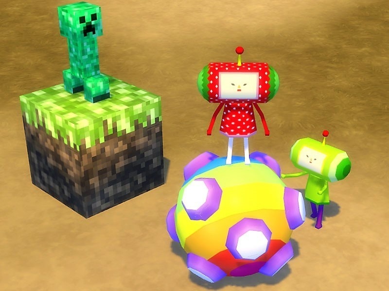 塊魂とかマイクラとか