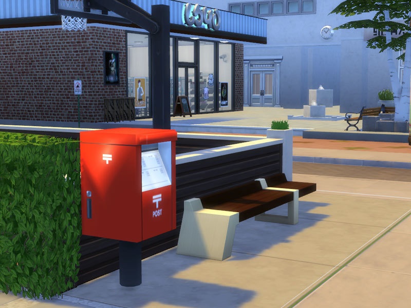 ごく一般的なポスト