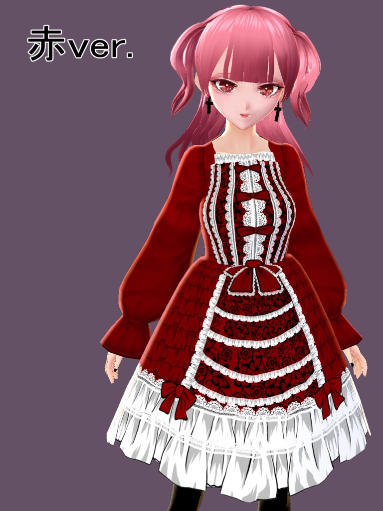 【VRoid】フリルロリータ