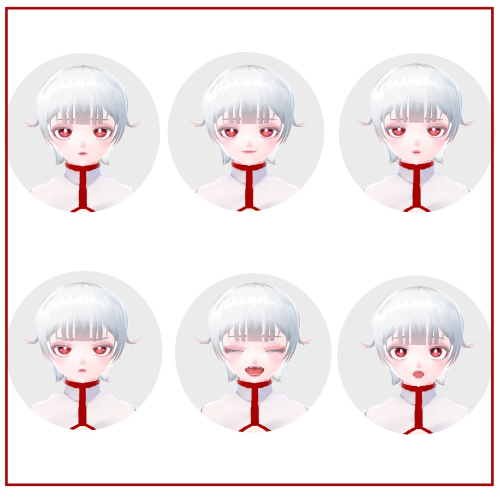 【VRoid】オリジナル3Dモデル-ましろ-