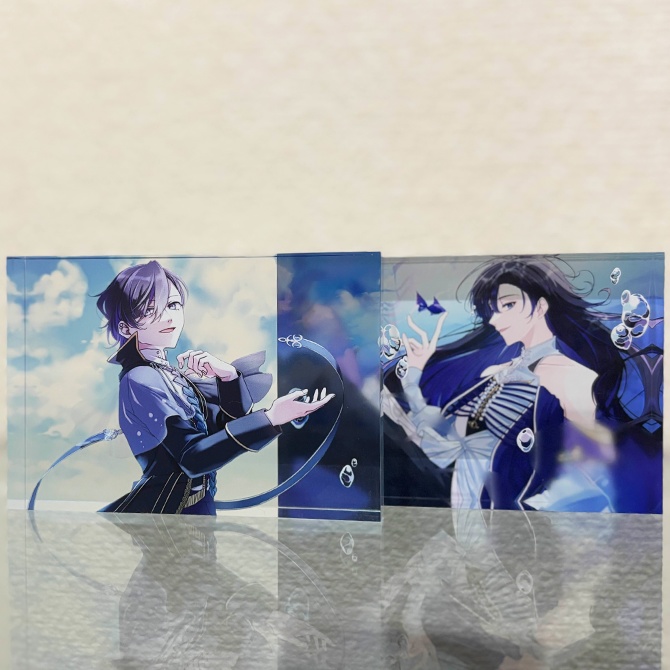 久遠 2周年記念 極厚アクリルブロック