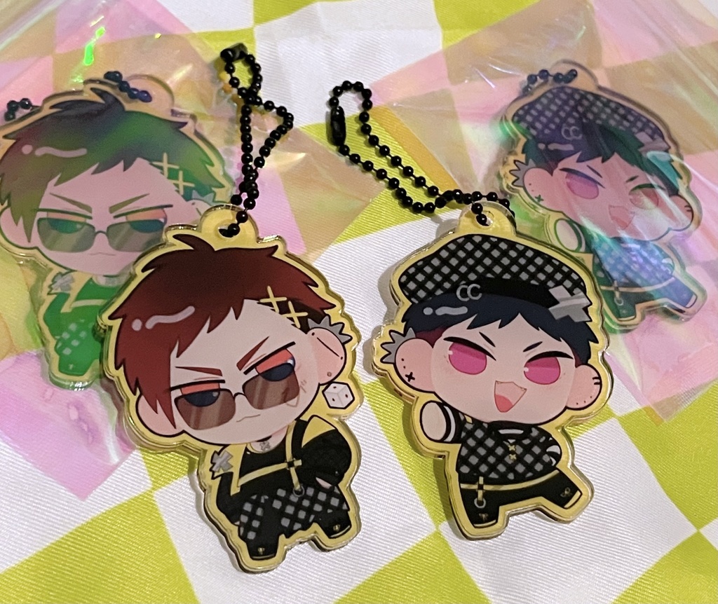 コーサカ　天開司　デフォルメ　アクキー