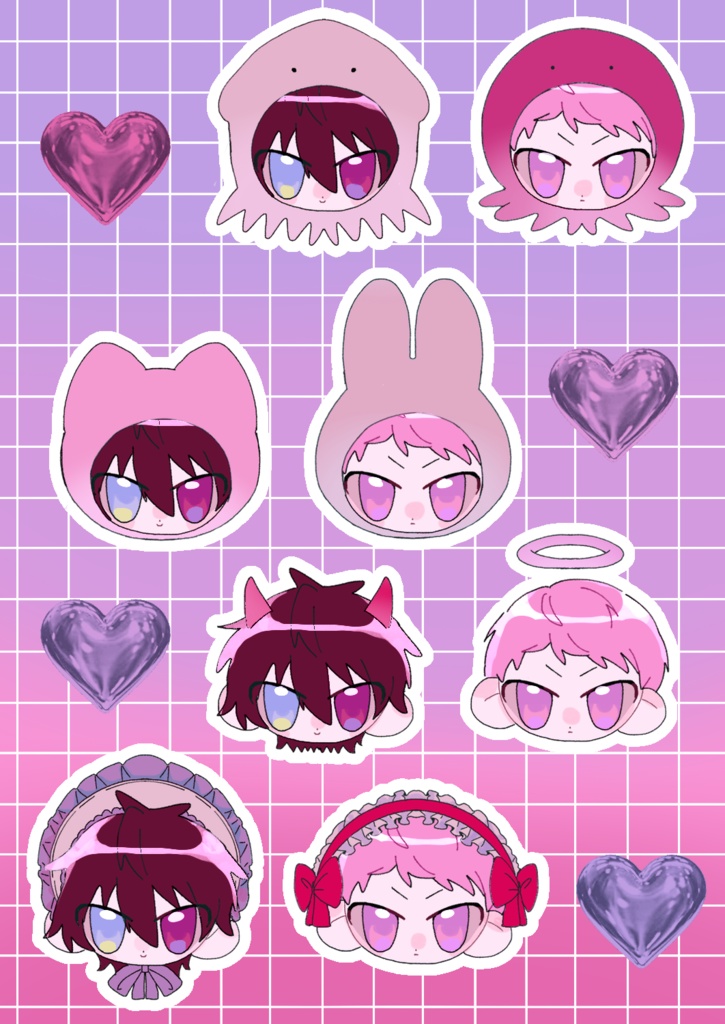 もちもちステッカー