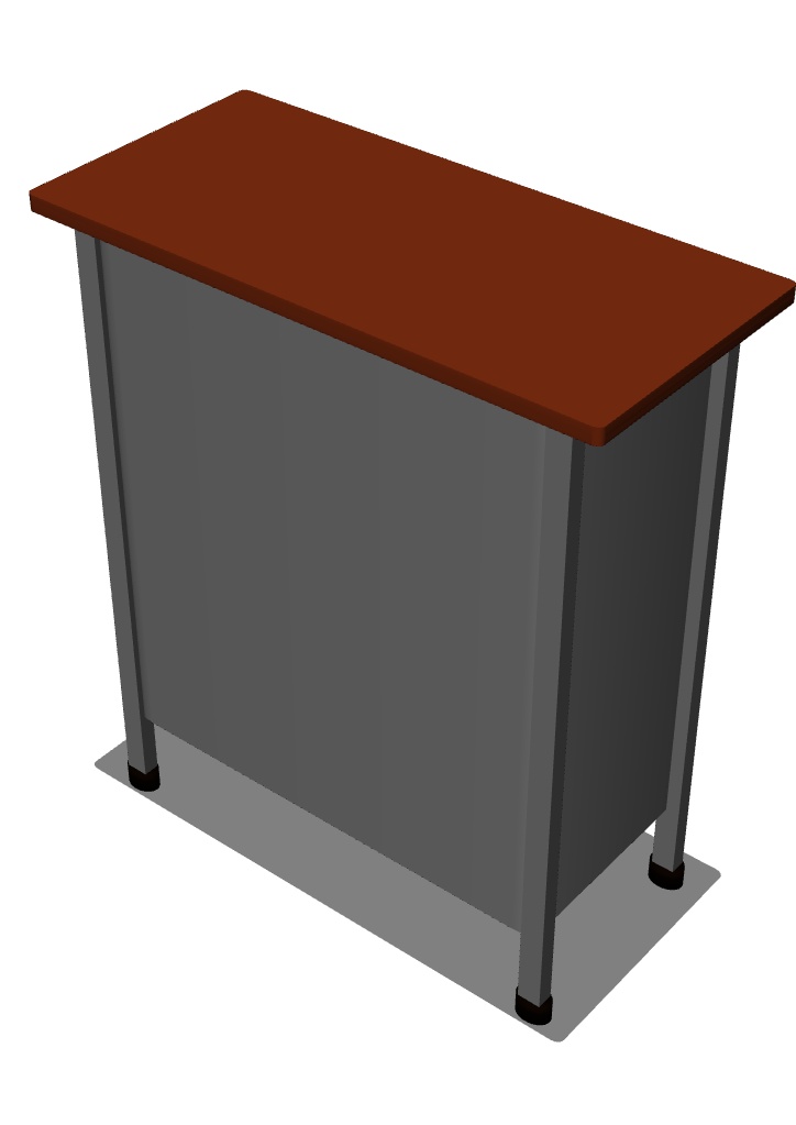 【3Dモデル】学校の教卓【無料】