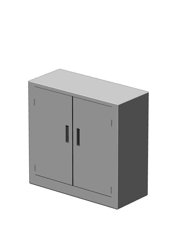 【3Dモデル】スチールキャビネット【無料】