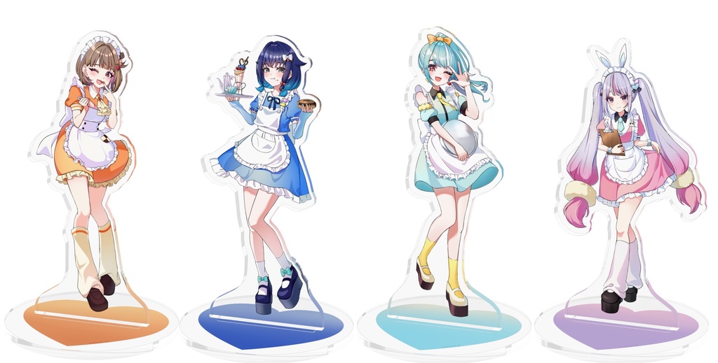 【非公式】ぶいすぽっ!スィートサプライズ 白波らむね/千燈ゆうひ/紡木こかげ/兎咲ミミアクスタ