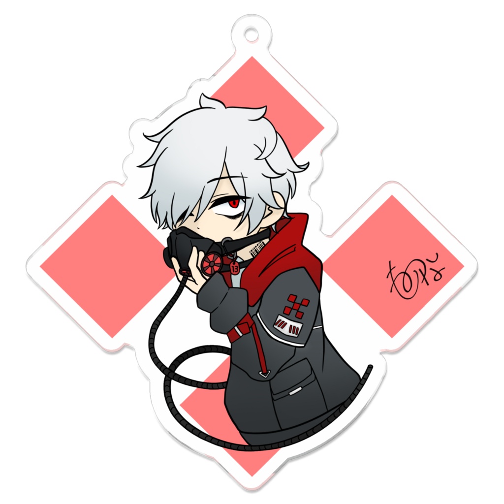 ものなしアクリルキーホルダーver.1