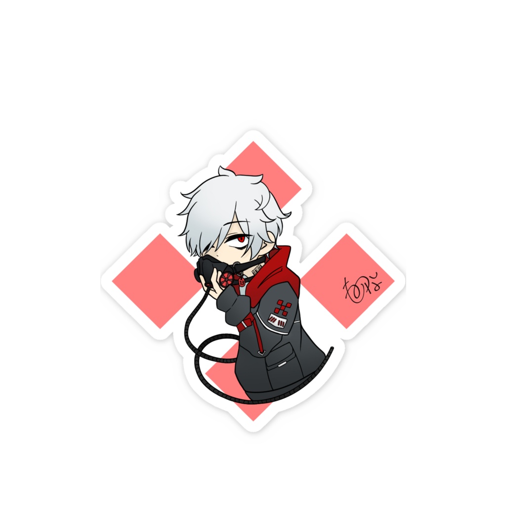 ものなしステッカーver.1