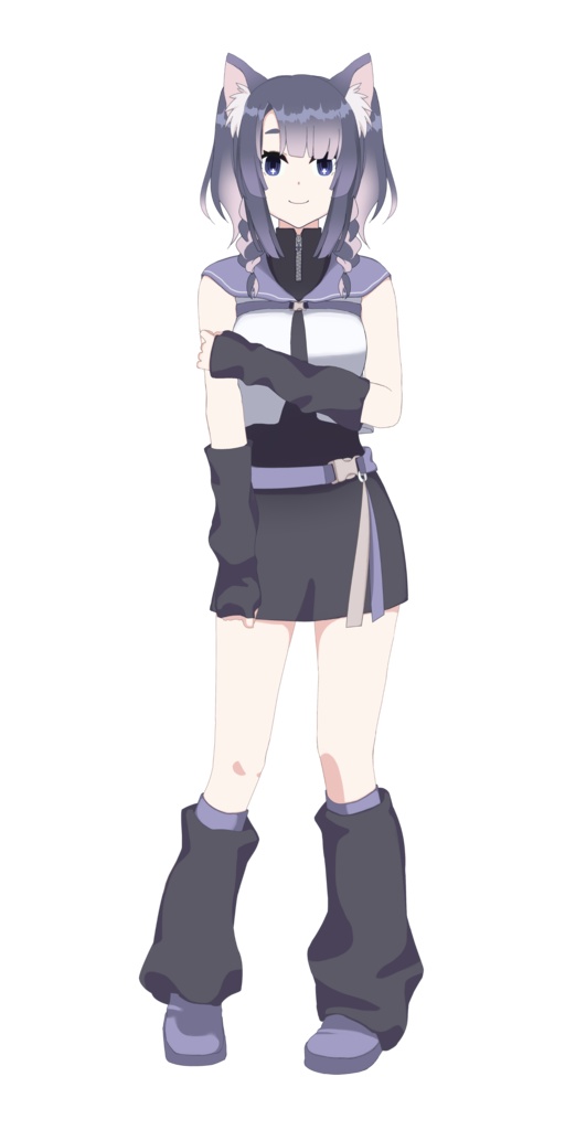 【無料】Live2Dモデル_アマネ