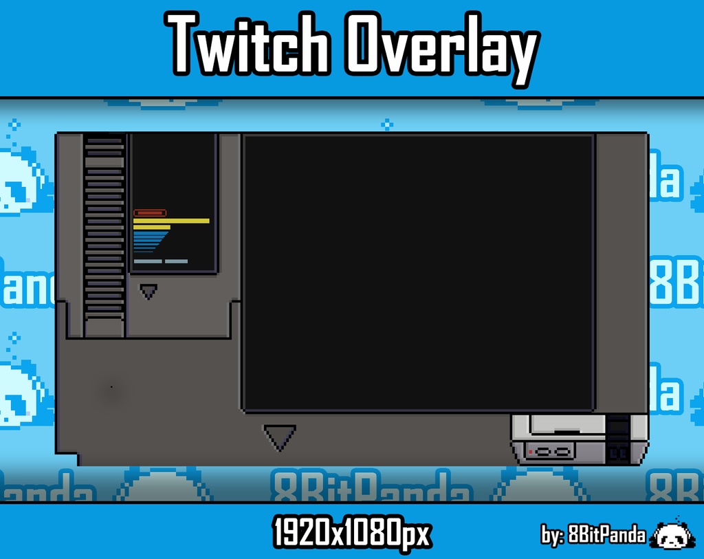 Retro Twitch Overlay NES
