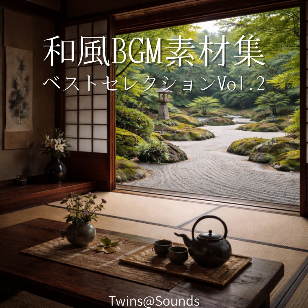 【商用利用可能】和風BGM素材集 – ベストセレクション vol.2