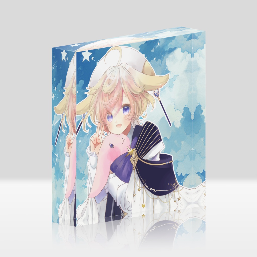 蒼乃もち セルフィーアクリルブロック