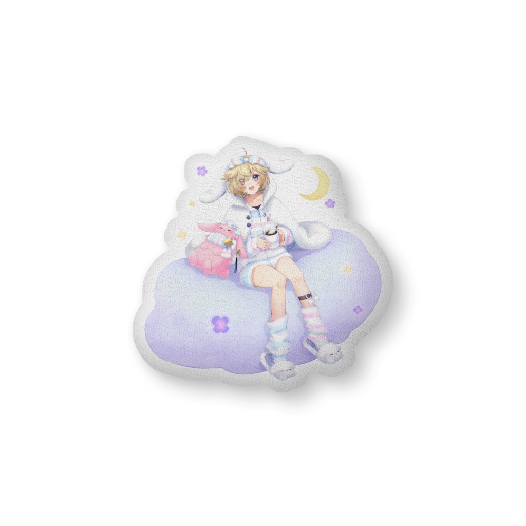 蒼乃もち活動一周年記念ふかふかクッション(もこふわコレクション)