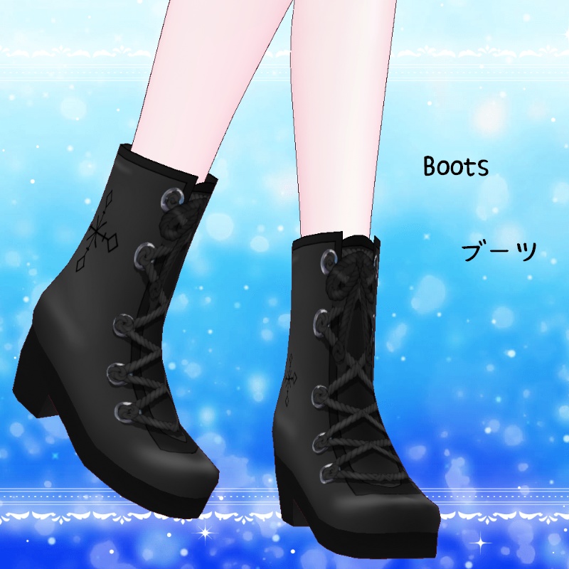 VRoid【Free / 無料】雪道 セット Snow Trails Set