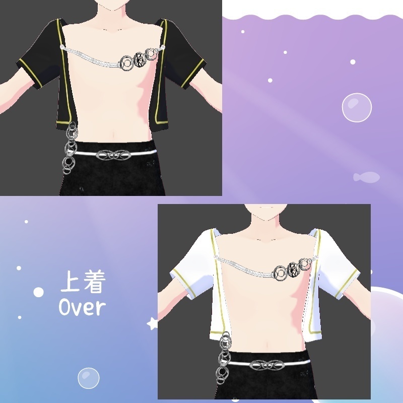 VRoid【Free / 無料】水際 水着セット Waterside Swimwear Set