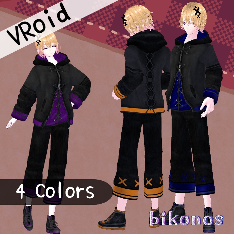 VRoid 夜想曲 セット Nocturne Set