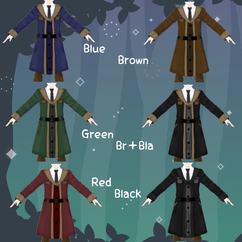 VRoid【Free / 無料】爽秋 セット Brisk Autumn Set