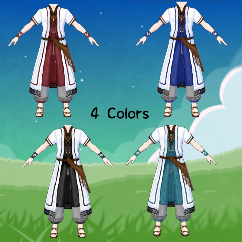 VRoid 風呼び セット Windcaller Set