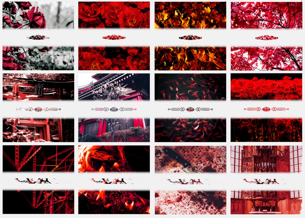 붉은색 인트로, 핸드아웃 판매