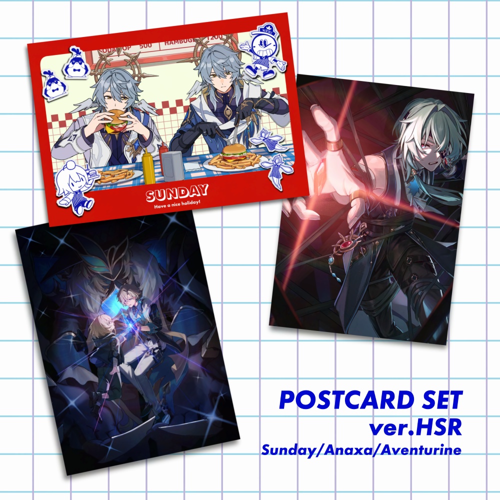 【C107】ポストカードセット ver.HSR