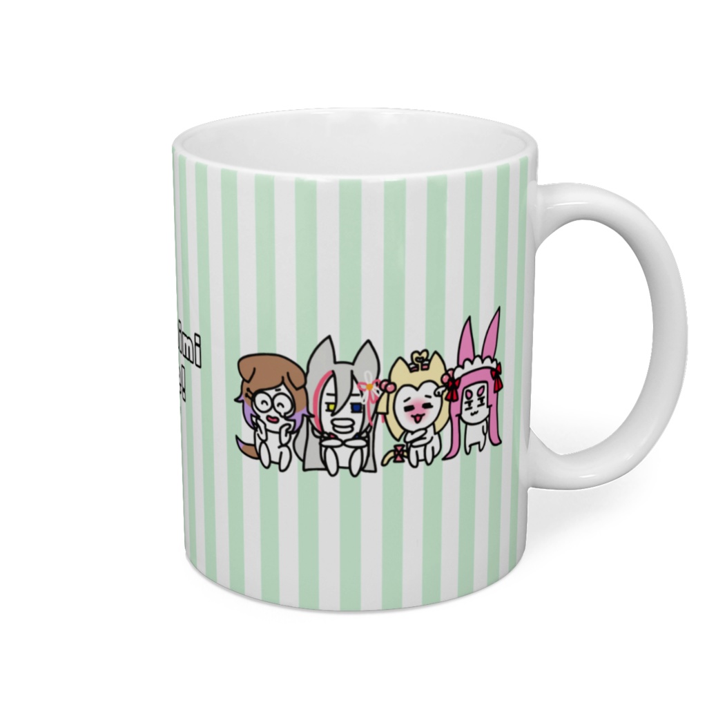 兎野化グッズ② けもりふマグカップ