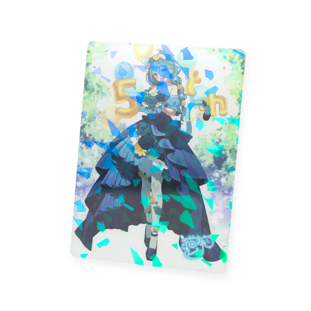 【5周年記念グッズ】ホログラムトレカカード【期間限定】